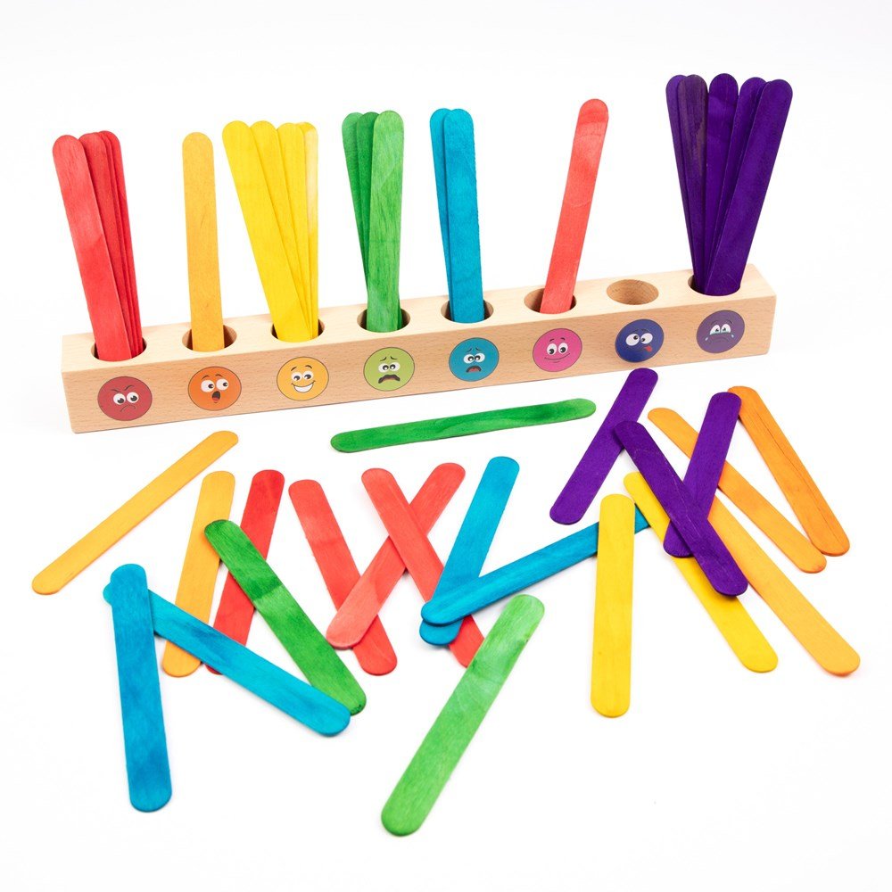 Wooden Emotion Pots - ABC School Supplies