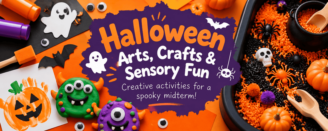 🎃 Halloween Arts, Crafts &amp; Sensory Fun for Midterm! - ABC School Supplies