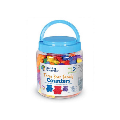 Three Bear Family® Counters (Set of 96)