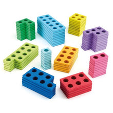 TTS Coloured Magnetic Number Frames Set of 80