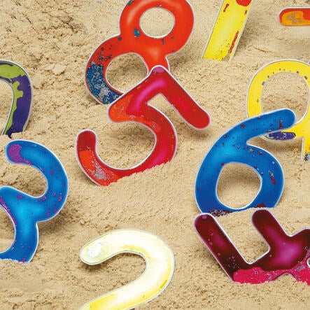 TTS Squidgy Sparkles Numbers Set 0-9