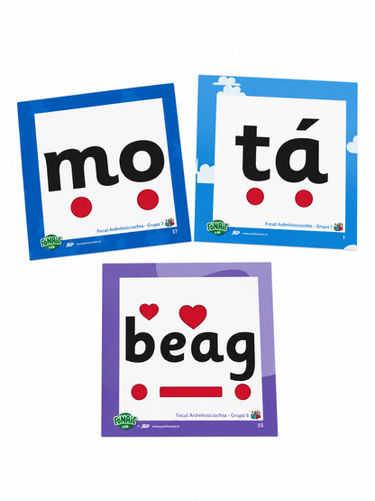 Fonaic Le Fis A High Frequency Words Flashcards Set Of 55