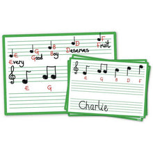 Music Dry-Wipe Board Classpack