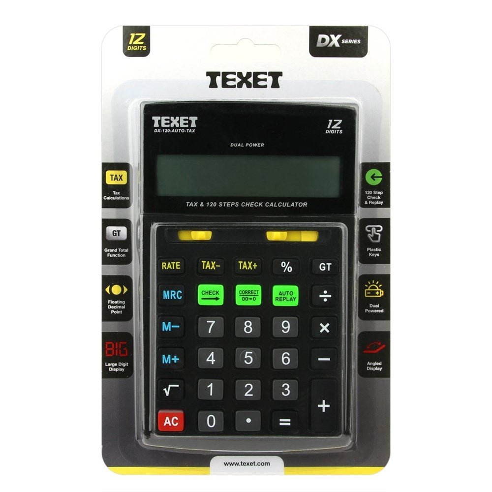 **12 Digit Calculator DX - 120 - ABC School Supplies