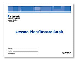 Edmark Reading Program (2nd Ed): Level 1: Lesson Plan/ Record Book (x5)