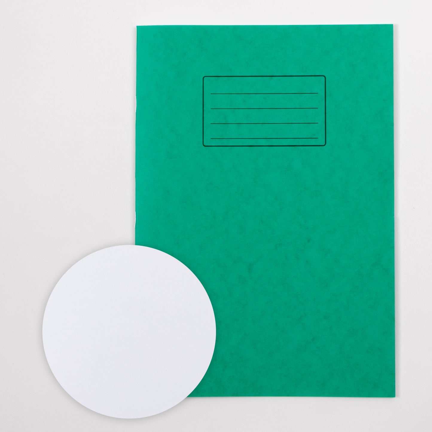 Classmates A4 Exercise Book 32 Page, Plain Blank, Green - Pack of 100