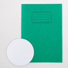 Classmates A4 Exercise Book 32 Page, Plain Blank, Green - Pack of 100