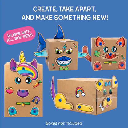 Learning Resources Boxineers Cardboard Vehicles