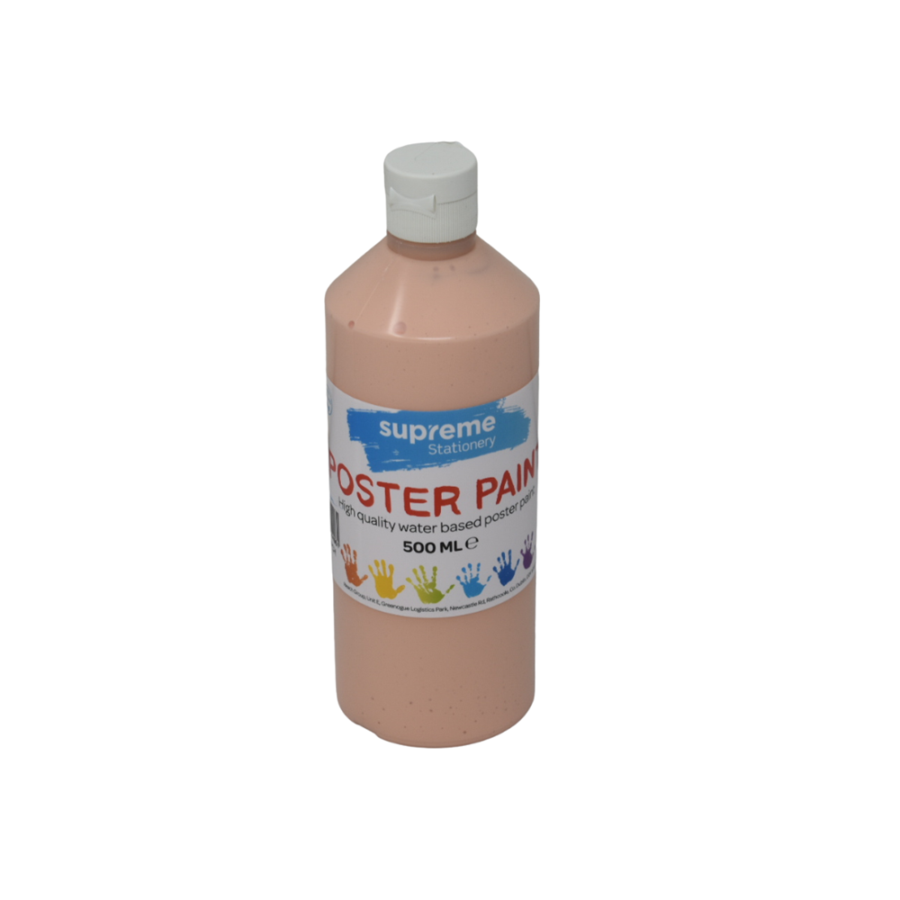 Supreme 500ml Bottle Poster Paint - Peach