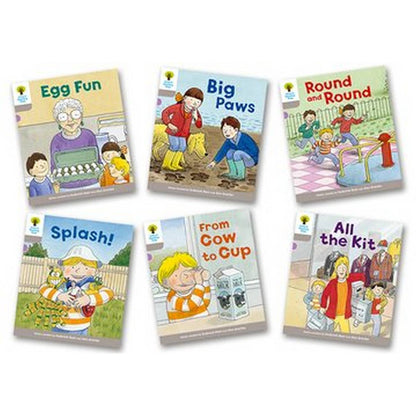 2025 Oxford Reading Tree Biff, Chip And Kipper Stories Decode And Develop: Level 1: Level 1 More B Decode & Develop Pack Of 6 (Wordless Story Book) - ABC School Supplies
