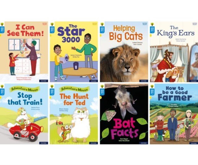2025 Oxford Reading Tree Word Sparks: Level 3: Mixed Pack Of 8 - ABC School Supplies
