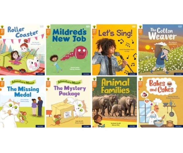 2025 Oxford Reading Tree Word Sparks: Level 6: Mixed Pack Of 8 - ABC School Supplies