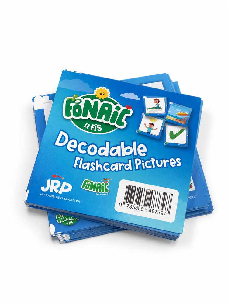 Fonaic Le Fis A  Decodable Flashcard Pictures Set Of 59