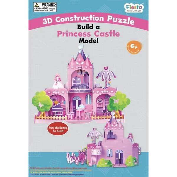 3D Construction Craft - Princess Castle - ABC School Supplies