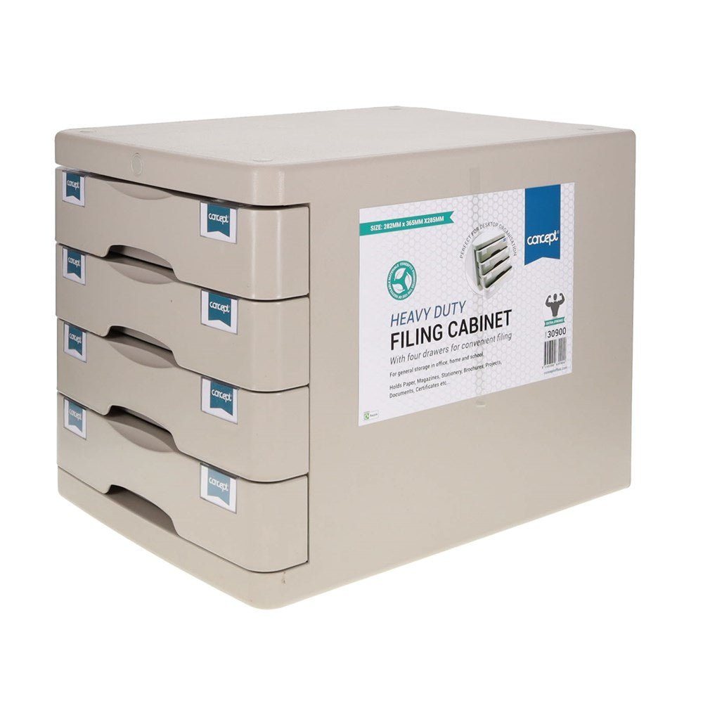 4 Drawer Filing Cabinet - ABC School Supplies