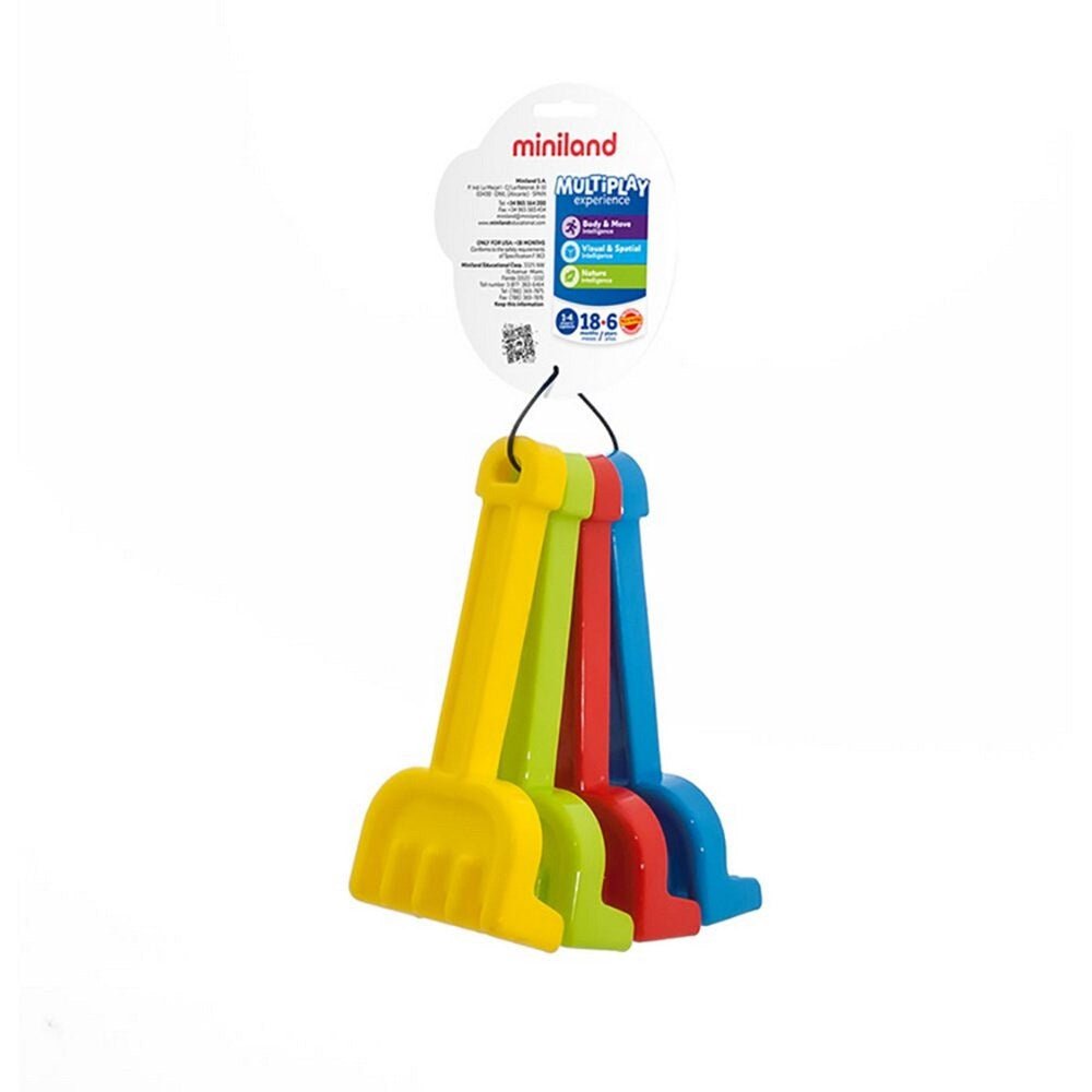4 Rakes Set - ABC School Supplies