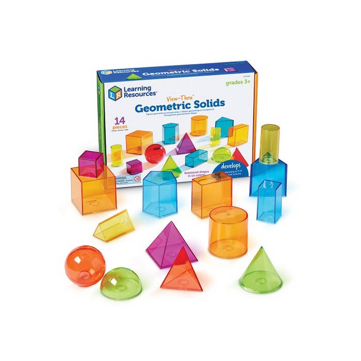 ViewThru® Geometric Solids (Set of 14)