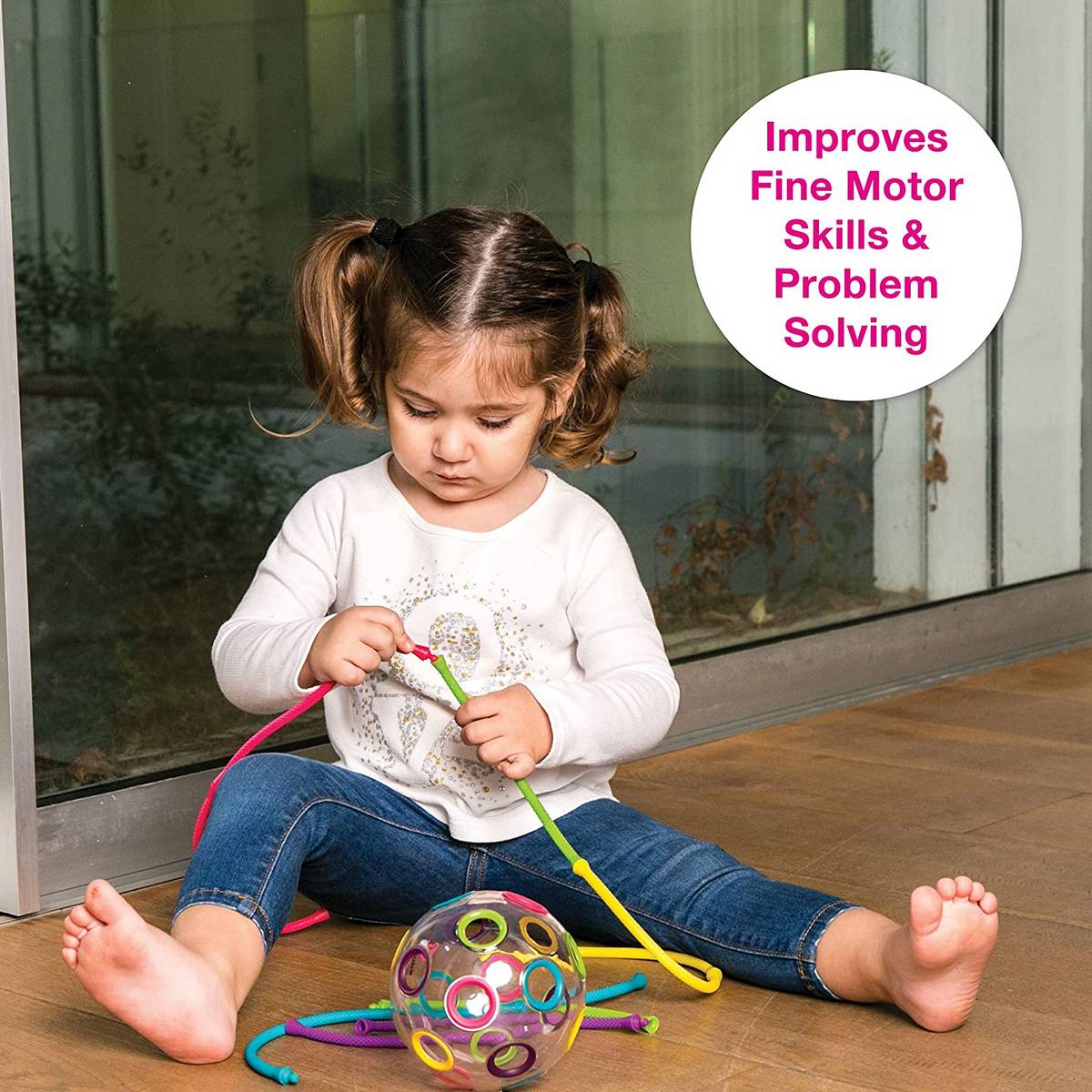 Edushape Thread-O-Ball Toddler Toy