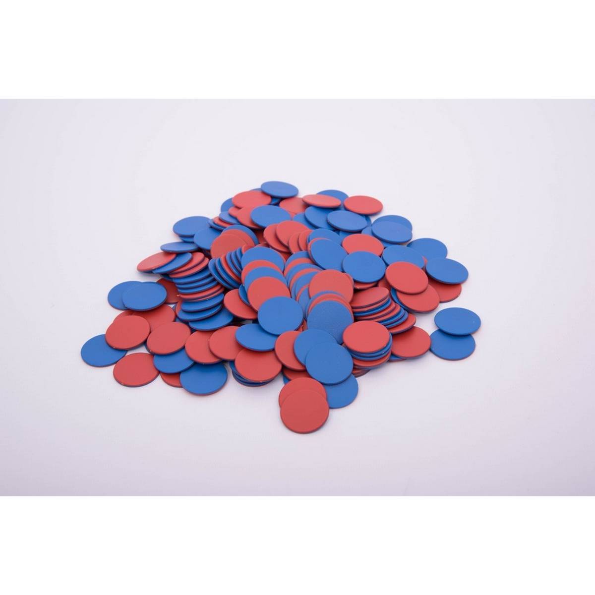 Red & Blue Counters Pack of 200