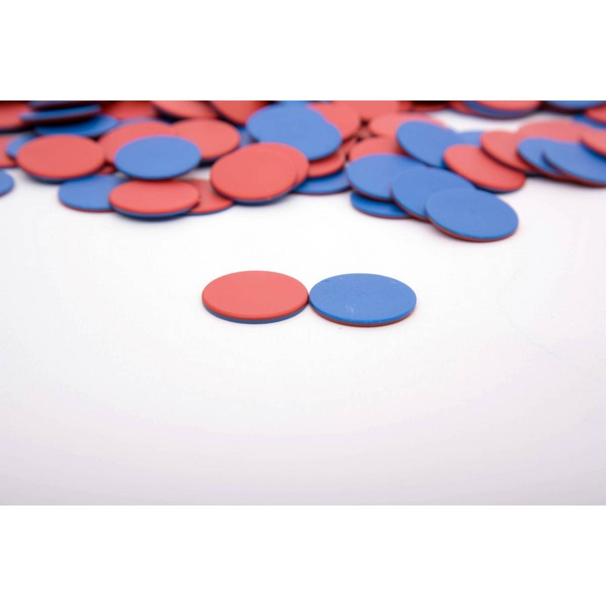 Red & Blue Counters Pack of 200