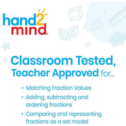 Multiple Representation Fractions Dice, Set of 16