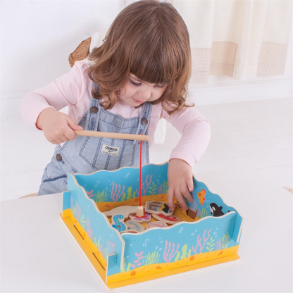 Magnetic Fishing Game with Base