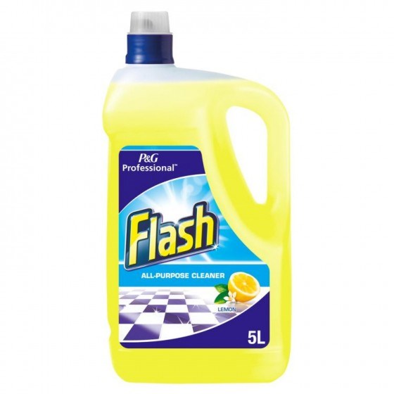 **Flash Professional All Purpose Liquid Cleaner Lemon 5l