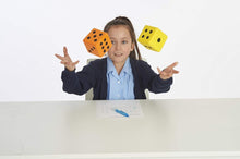 Soft Dice Pack of 2 Yellow & Orange