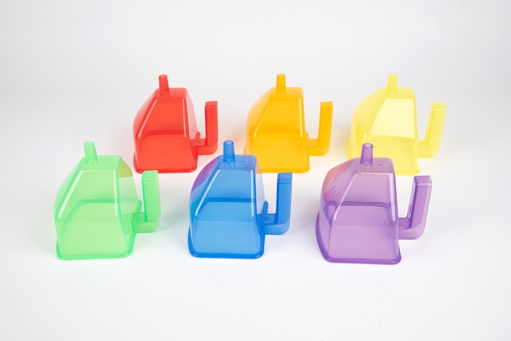Translucent Colour Funnel Set