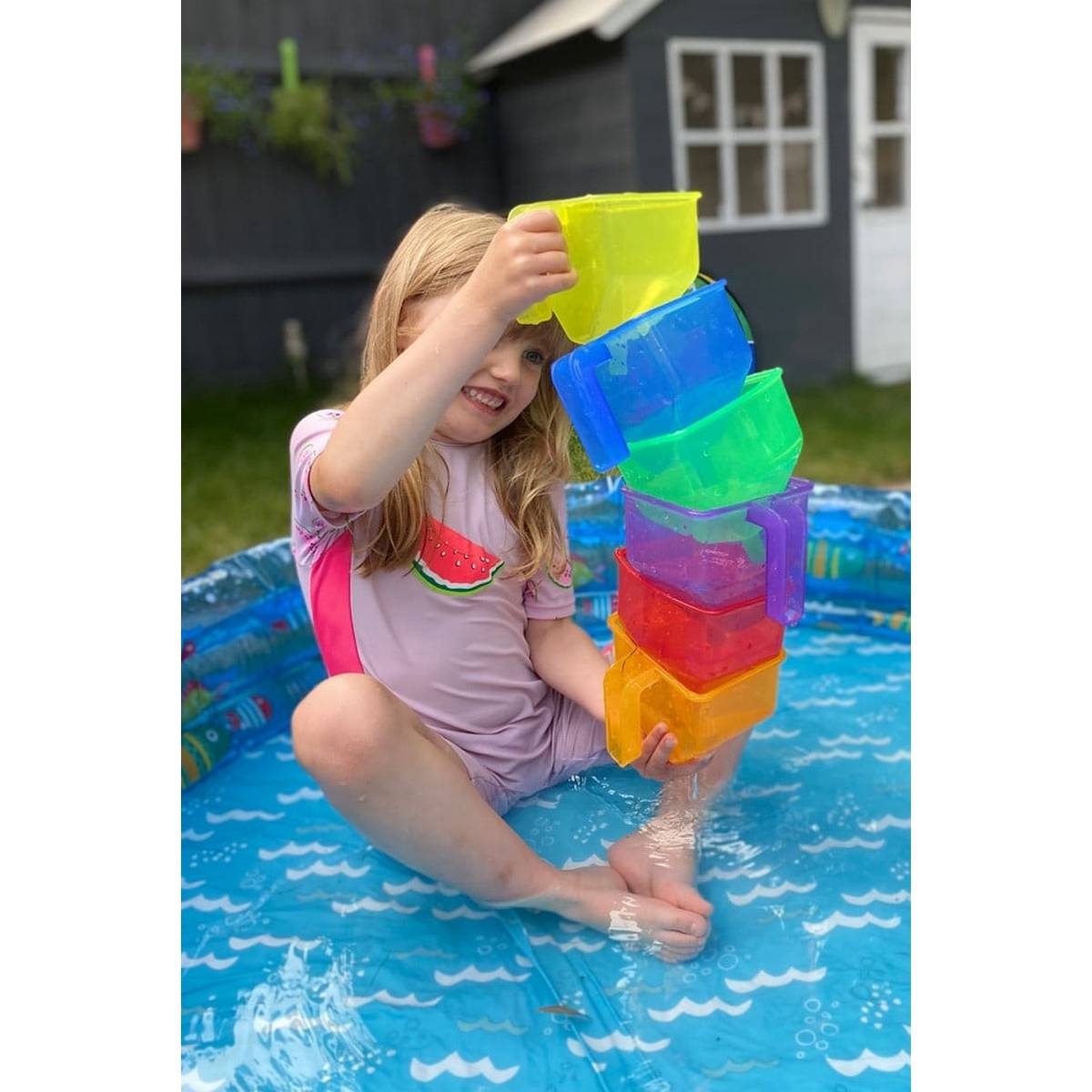 Translucent Colour Funnel Set