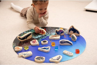 Wooden Sea Life Blocks