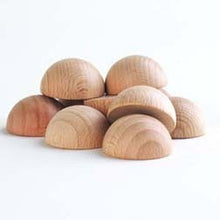 Natural Wooden Semispheres