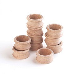 Natural Wooden Napkin Rings