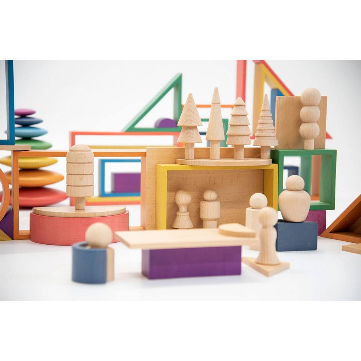 Wooden Community Figures