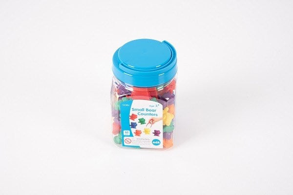 Small Bear Counters Jar & Tweezers Pack of 60