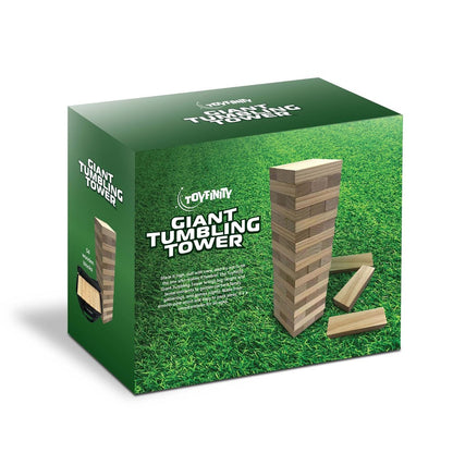 Toyfinity Giant Jenga Tumbling Tower