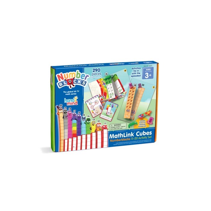 MathLink® Cubes Numberblocks® 11-20 Activity Set