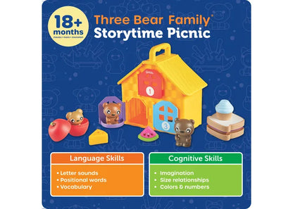 Learning Resources Three Bear Family Storytime Picnic