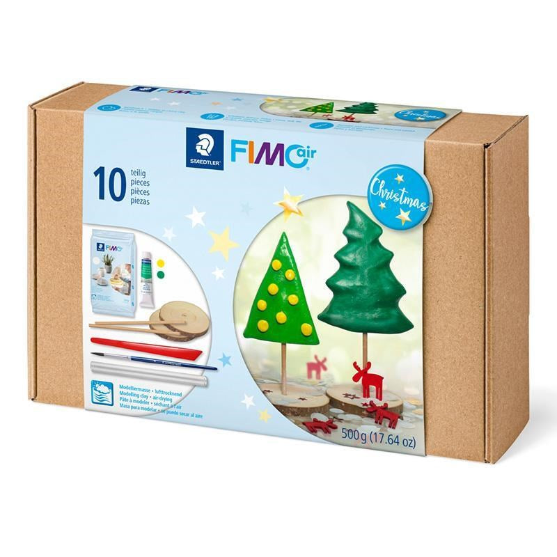 Fimoair Christmas Set of 10 Pcs