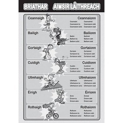Irish Vocabulary Posters - Rang 3/4