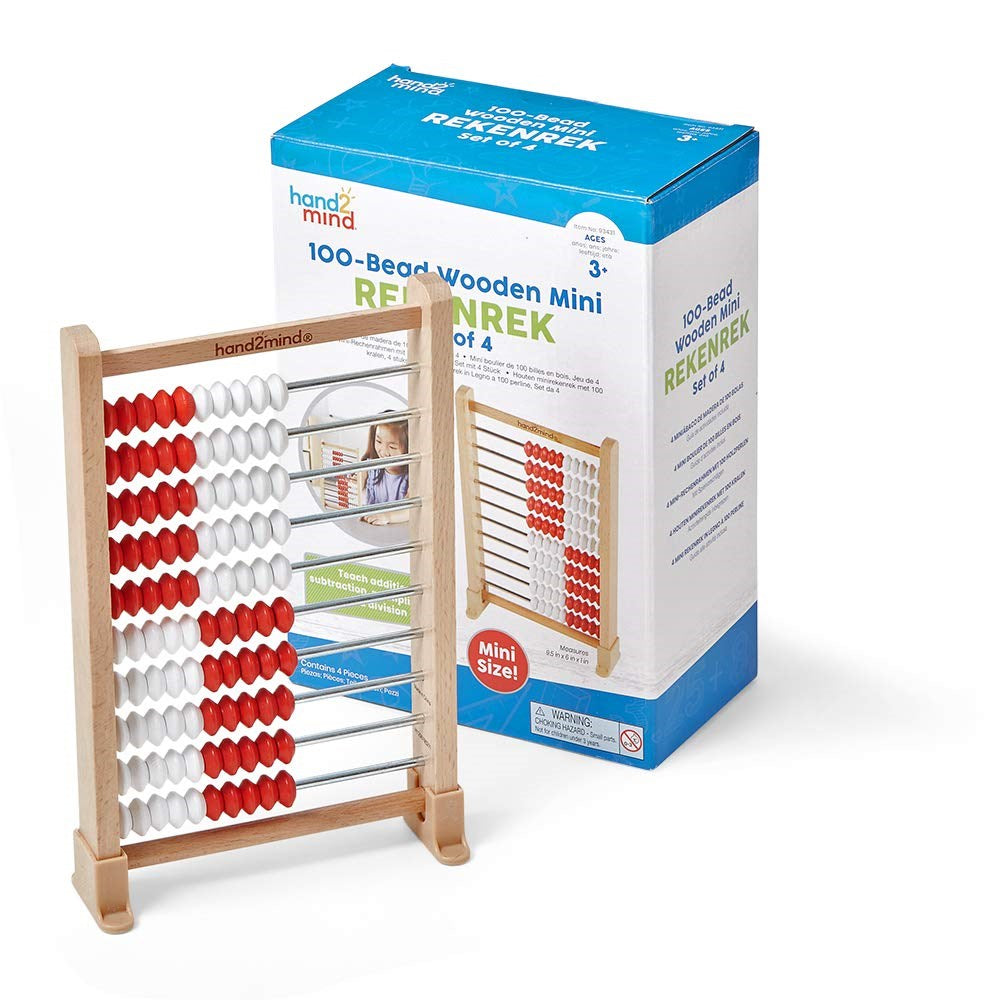 Learning Resources 93383 Mini 100-BEAD REKENREK