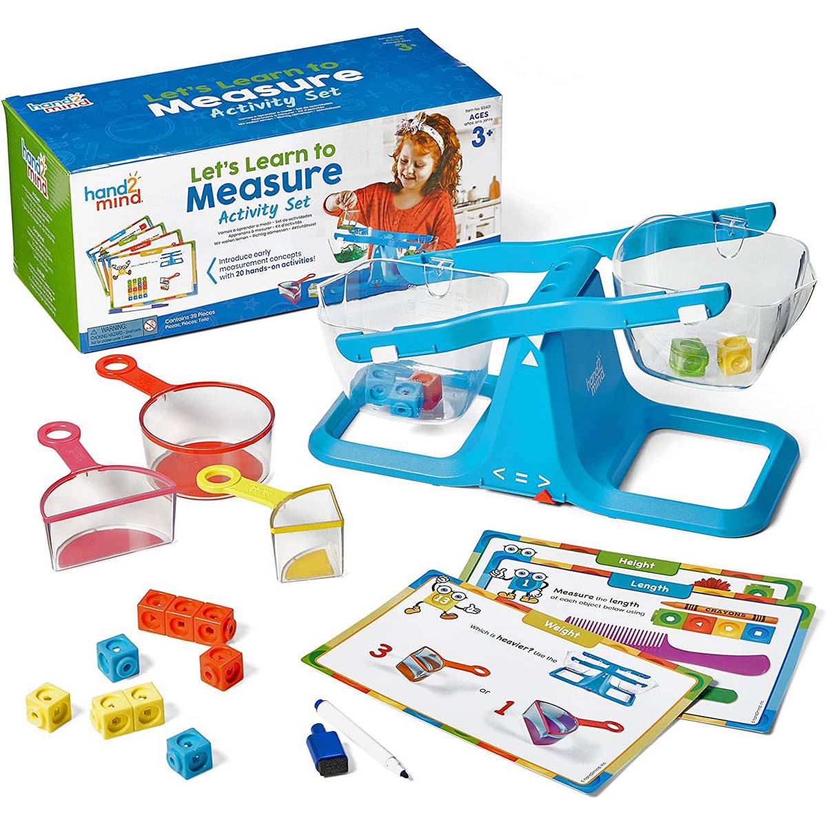Learning Resources 93401 Let's Learn to Measure Activity Set