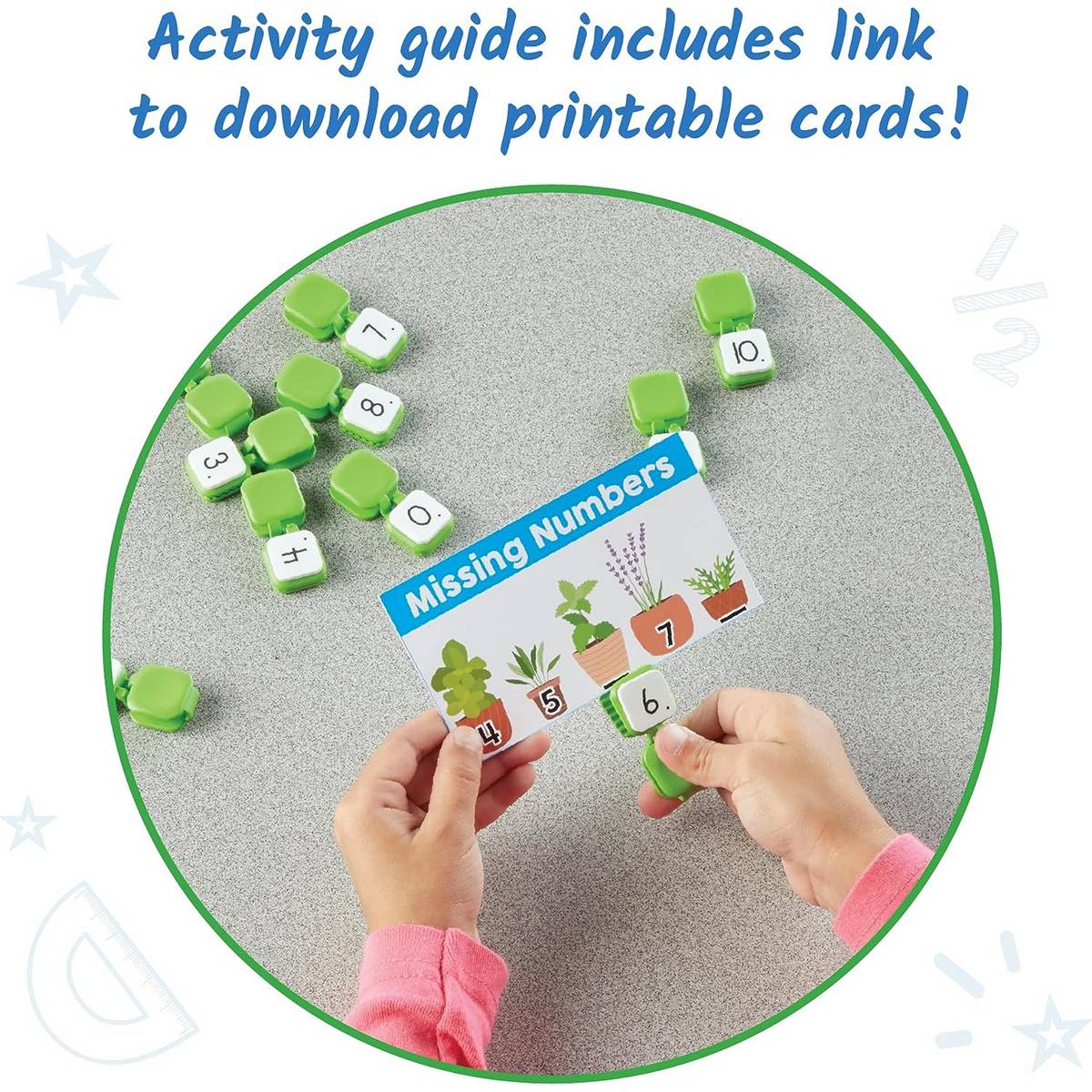 **Learn My Numbers Fine Motor Clips