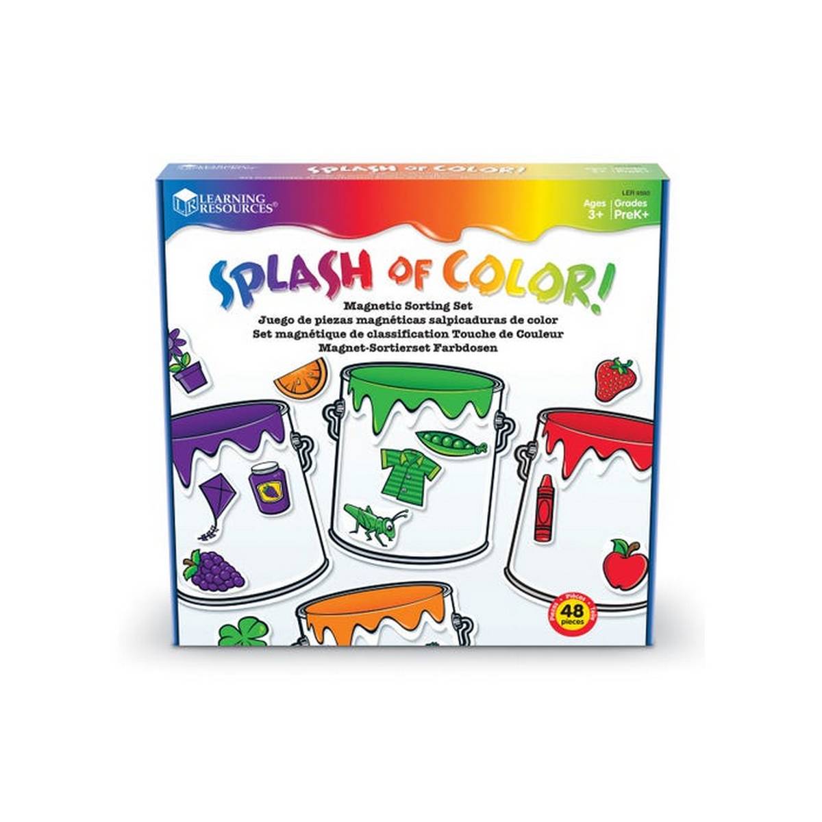 Learning Resources Splash Of Colour Magnetic Sorting Set