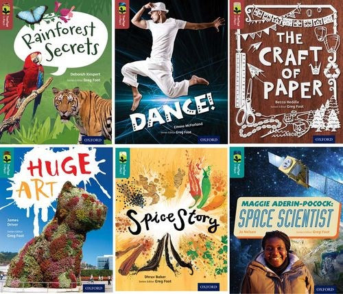 Oxford Reading Tree: TreeTops inFact Level 15/16 Mixed Pack of 6