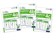 Numicon: Number, Pattern and Calculating 4 Explorer Progress Books ABC (Mixed pack)