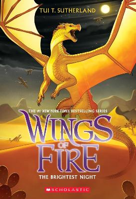 Cover image for Wings of Fire: The Brightest Night (b&amp;w)
