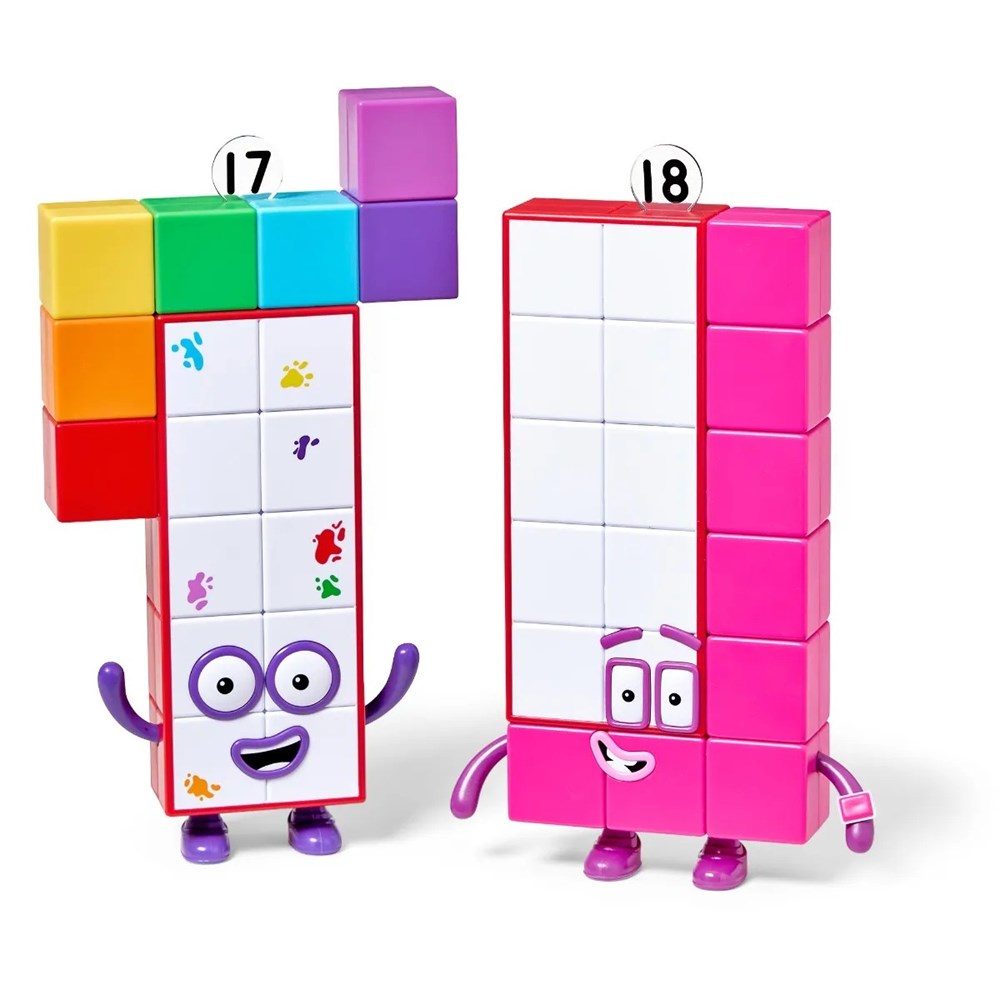 Learning Resources Numberblocks Friends Seventeen and Eighteen
