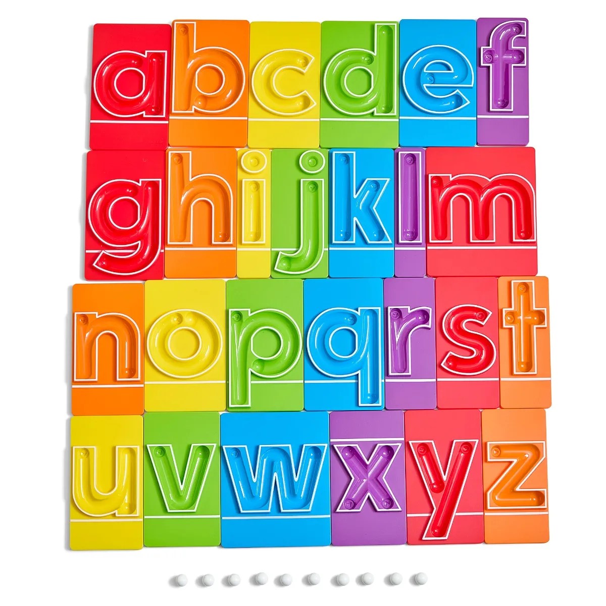 Learning Resources MarbleTracers Lowercase Letters