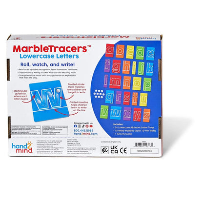 Learning Resources MarbleTracers Lowercase Letters